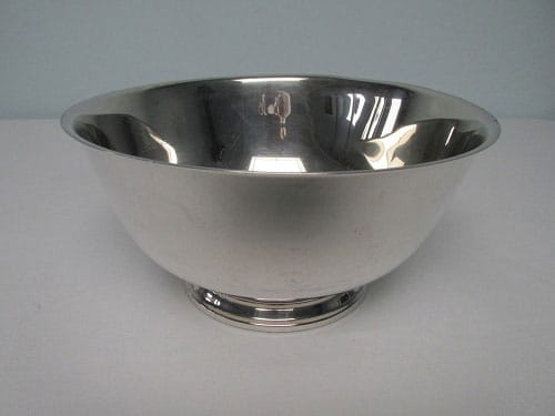 10" Silver Bowl