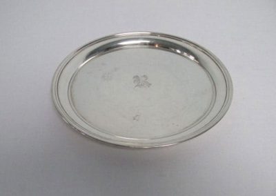 10″ Silver Round Tray