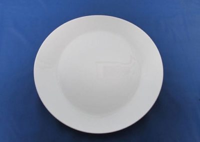 12″ White Round Platter