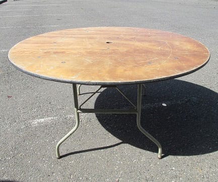 5 ft. Round Folding Table