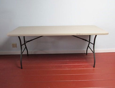 6 ft. Rectangular Folding Table