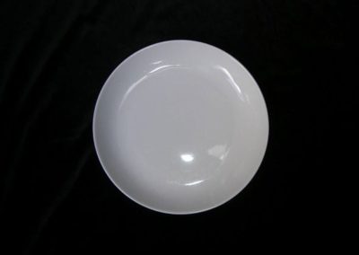 7″ Traditional White Flat Plate