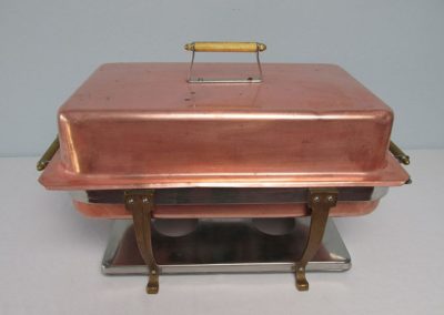 Copper Rectangular Chafing Dish