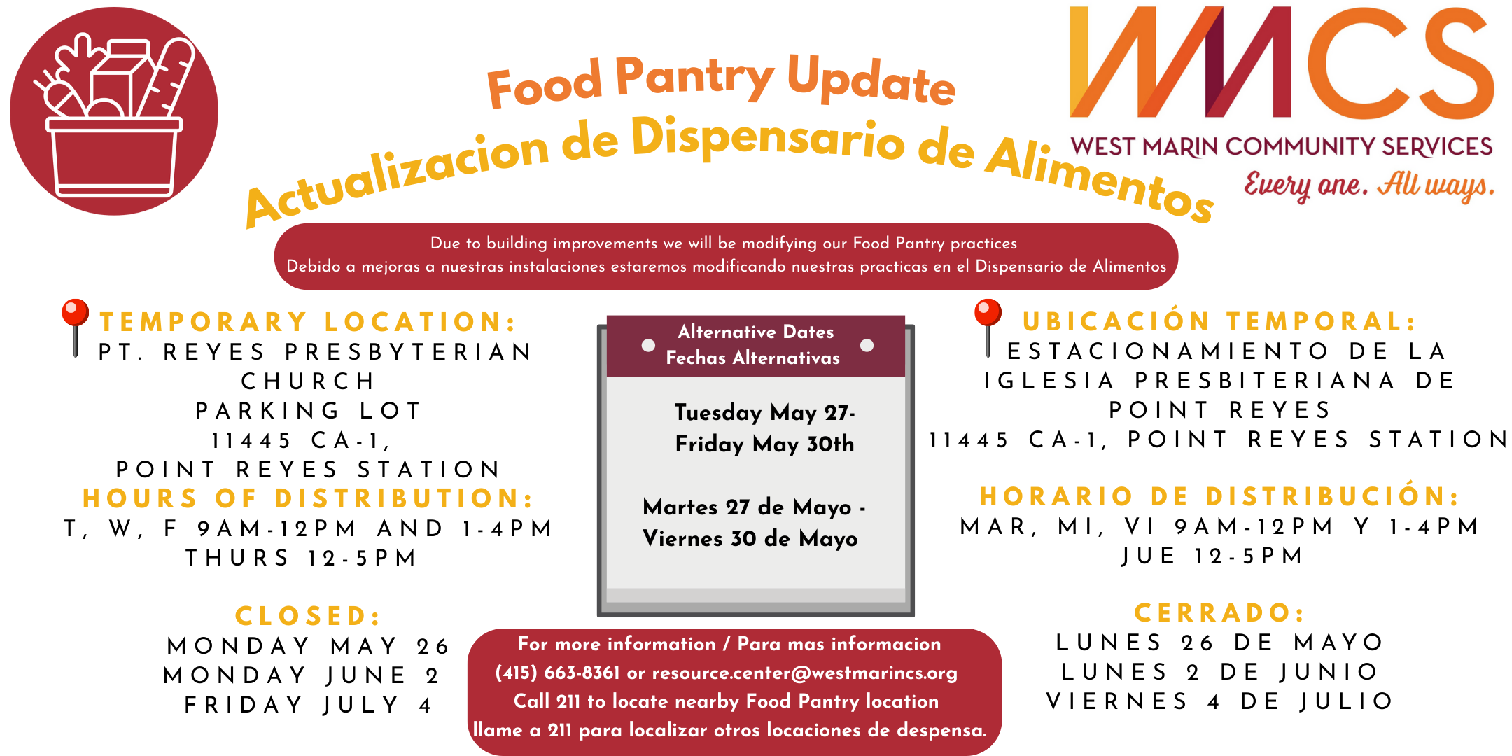 Food Pantry Update Banner-ENG&SPA_5-15-25